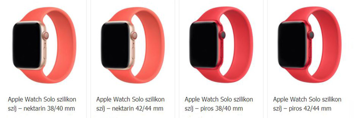 Apple Watch szíjak