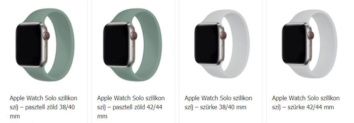 Apple Watch szíjak