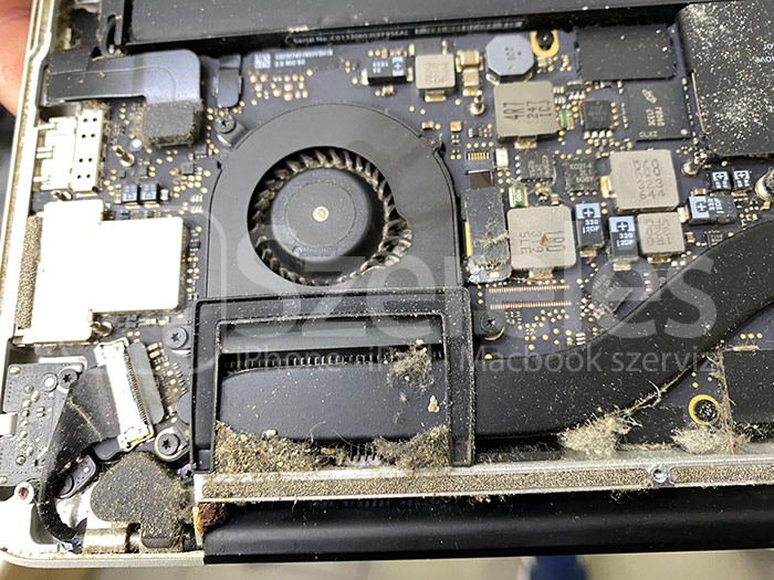 MacBook tisztítás